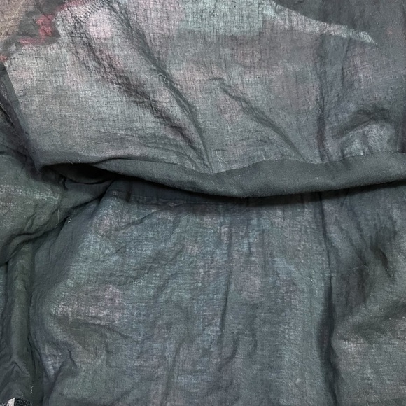 Hearts & Roses Brocade Lace Up Corset Dress Red Black Floral Fairy Goth Sz 14 - Picture 11 of 15